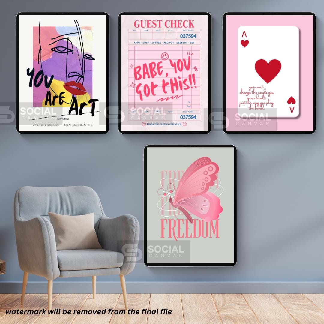 Antique Ink Profile - Modern Pop Art with Classic Charm - Iconic Pop Art Print | 600 Pop Art Prints Bundle - Social Canvas