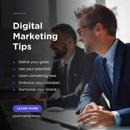 250 Digital Marketing Agency Posts & Stories Canva Templates | Canva Template Bundle | Editable Social Media Graphics - Social Canvas