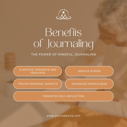 30 Mindfulness Coach Social Media Templates | Editable Canva Templates | Meditation, Self-Care & Wellness Instagram Posts | Instant Download - Social Canvas