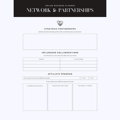 Online Business Planner 2025 | Digital Entrepreneur Strategy Guide & Startup Roadmap - Social Canvas