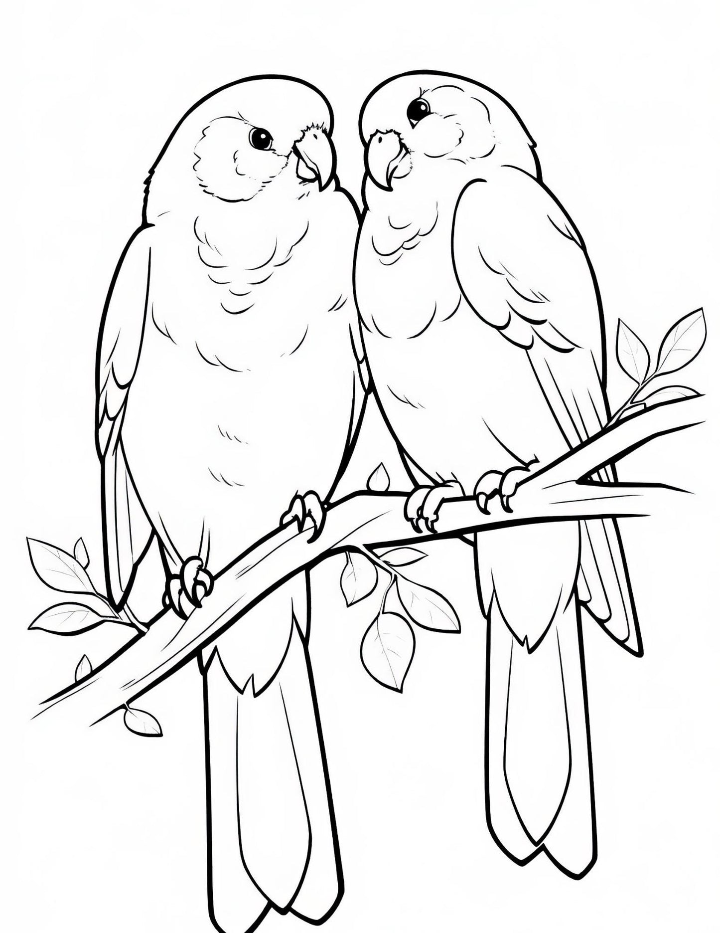 Cozy Animal Coloring Book | 25-Page Canva Template for Kids & Adults | Adorable Animal-Themed Coloring Pages | Digital Download - Social Canvas