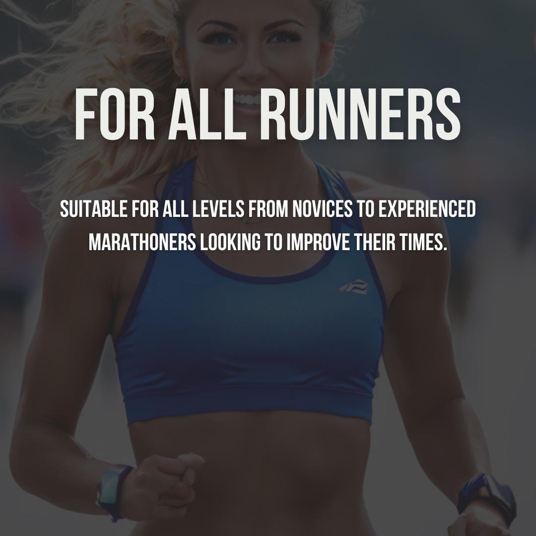 Comprehensive Marathon Training Guide - 16-Week Plans for All Levels | Beginners | Intermediate | Advanced | Female - Social Canvas