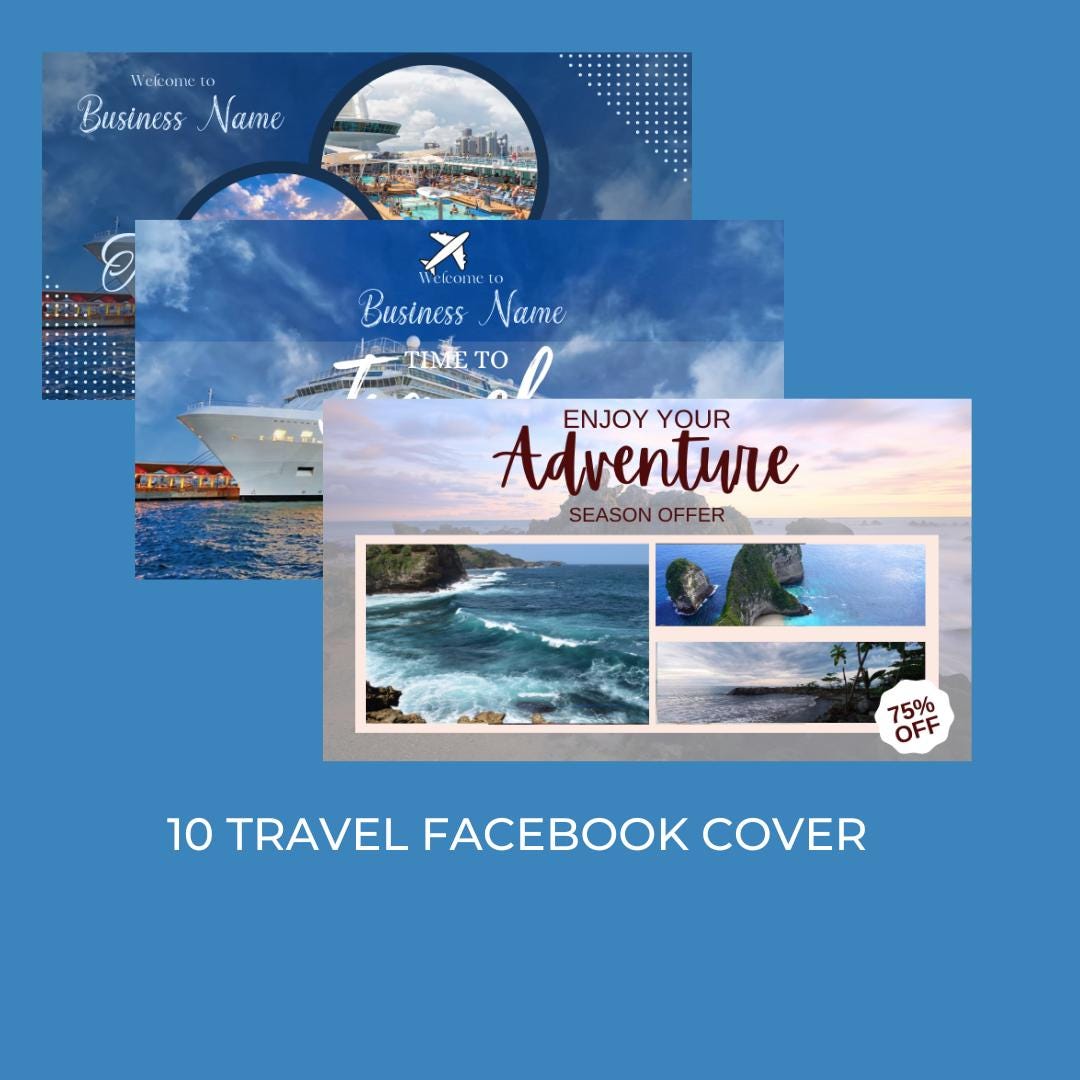 340 Travel Social Media Branding Templates Canva | Instagram and Facebook Posts | Travel Quotes, Tips and Promotions | Digital Download - Social Canvas