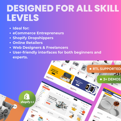 250 Premium Shopify Theme Bundle To Use or Resell – High-Converting eCommerce Store Templates