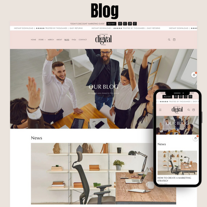 50 Digital Products + Custom Built Store – Launch & Sell