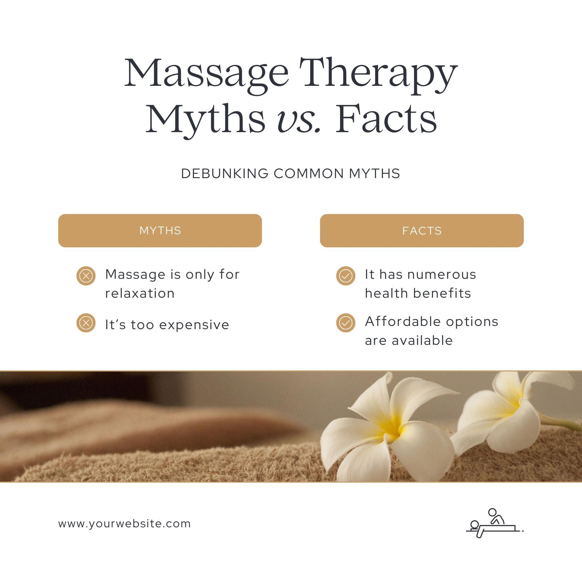 30 Massage Therapy Social Media Templates | Social Media Planner and Analytics Guide | Wellness, Spa and Self-Care Instagram Posts - Social Canvas