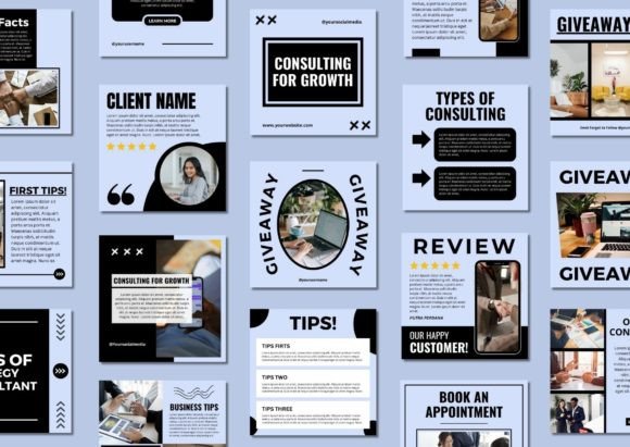 60 Business Social Media Canva Templates - Social Canvas