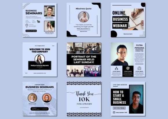 60 Business Social Media Canva Templates - Social Canvas