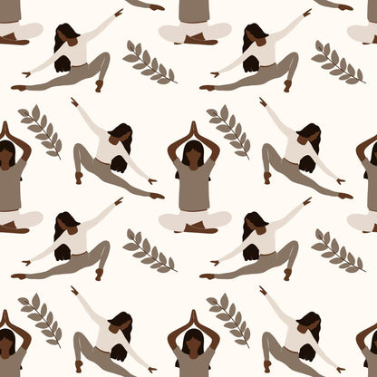 Yoga Vector Clipart Bundle | 72 Seamless Patterns and Elements | Digital Yoga Illustrations | Boho Yoga Graphics for Branding and Design - Social Canvas