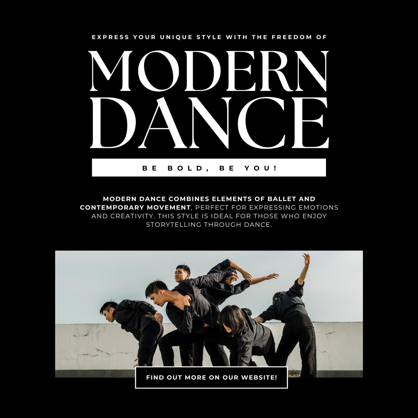 Dance Studio Social Media Template Pack - 30+ Customizable Canva Templates for Social Media Planner, Analytics Guide | Dance Marketing Kit - Social Canvas