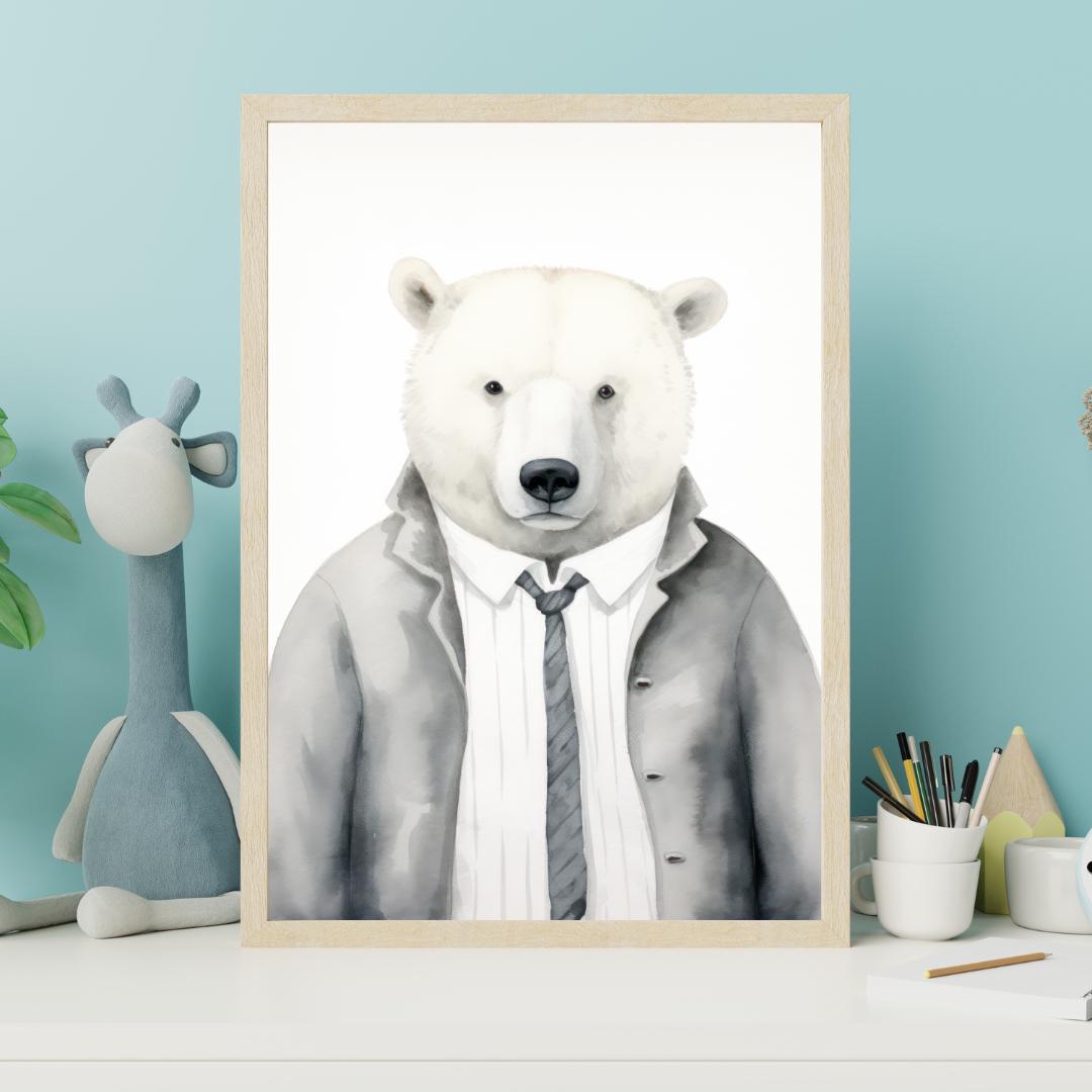 200 Adorable Kids Wall Art Prints – Whimsical Animal & Fantasy Posters for Nursery and Playroom Decor | Cute and Magical Artwork Set - Social Canvas