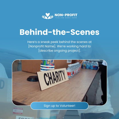 30 Non-Profit Social Media Templates | Social Media Planner | Analytics Guide | 800 Faceless Videos | Fundraising Volunteer Charity Donation - Social Canvas