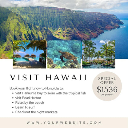 Travel Agent Social Media Canva Templates | Travel Agencies and Bloggers | Social Media Planner, Analytics Guide | 800 Faceless Videos - Social Canvas