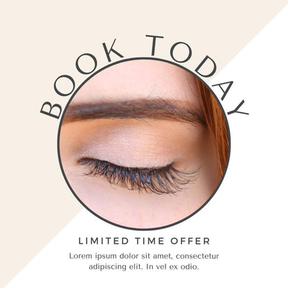 Lash Tech Social Media Canva Templates | Beauty Salon & Eyelash Extension | Social Media Planner, Analytics Guide | 800 Faceless Videos - Social Canvas