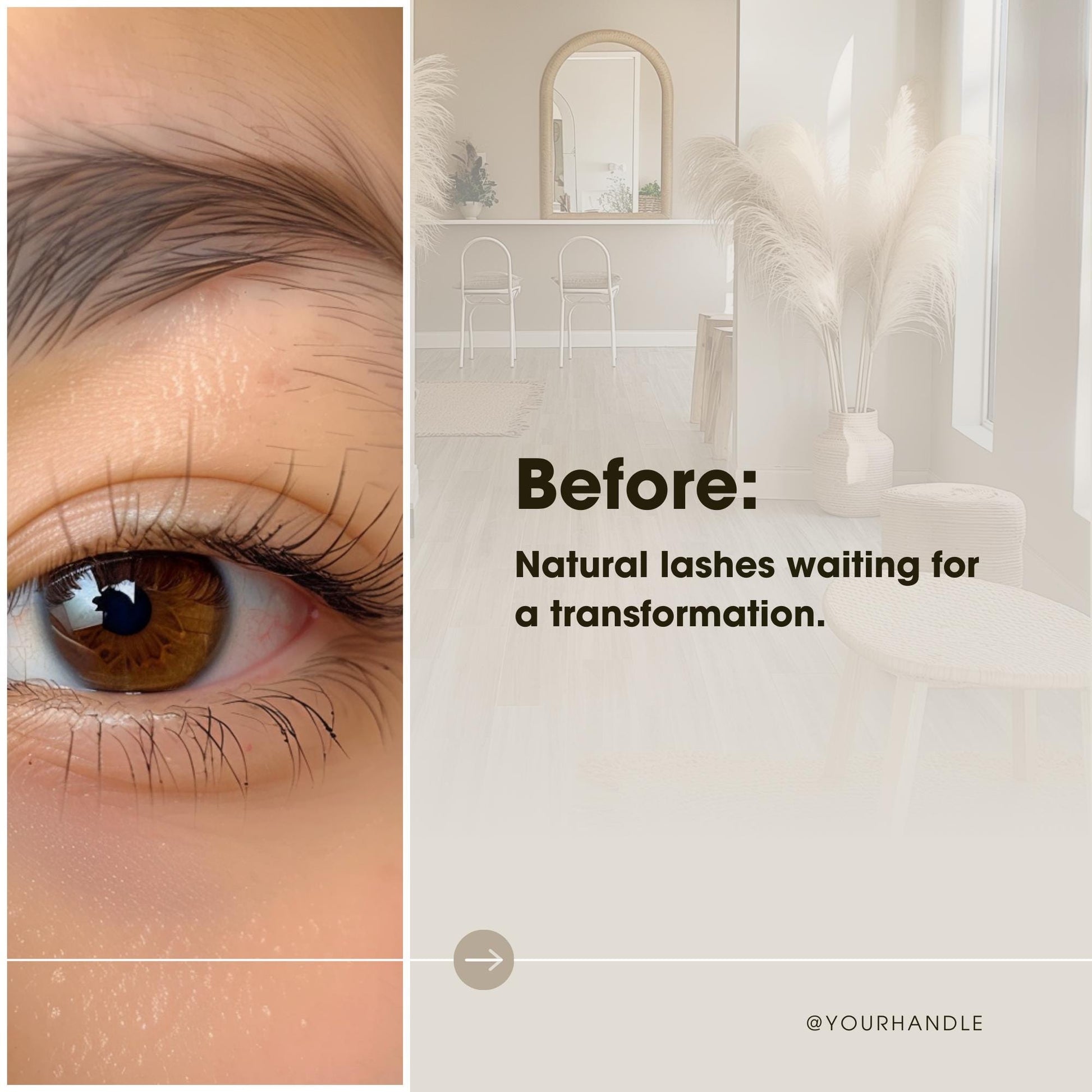 Lash Instagram Carousel Canva Templates | Lash Tech Marketing & Beauty Social Media Kit - Social Canvas