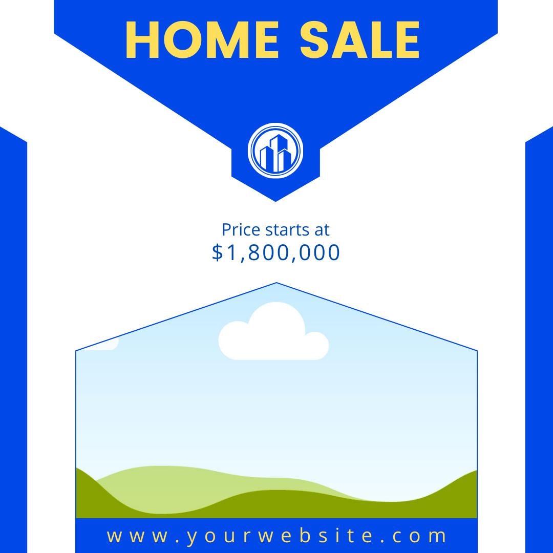 60 Real Estate | Just Listed, For Sale and Open House Graphics | Social Media Planner, Analytics Guide | 800 Faceless Videos - Social Canvas