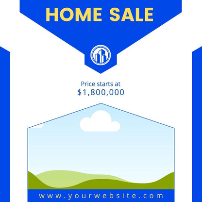 60 Real Estate | Just Listed, For Sale and Open House Graphics | Social Media Planner, Analytics Guide | 800 Faceless Videos - Social Canvas