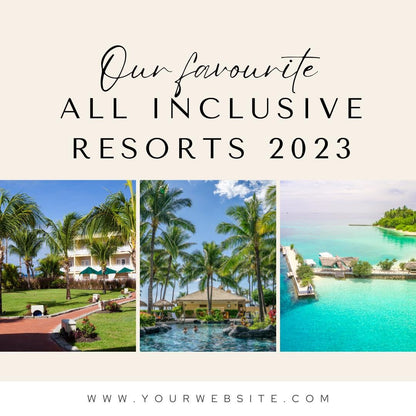 Travel Agent Social Media Canva Templates | Marketing Kit for Travel Agencies and Bloggers | Social Media Planner, Analytics Guide - Social Canvas