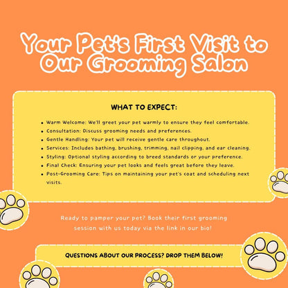 30 Pet Grooming Social Media Templates | Pet Care, Dog Grooming & Salon Marketing | Social Media Planner, Analytics Guide - Social Canvas