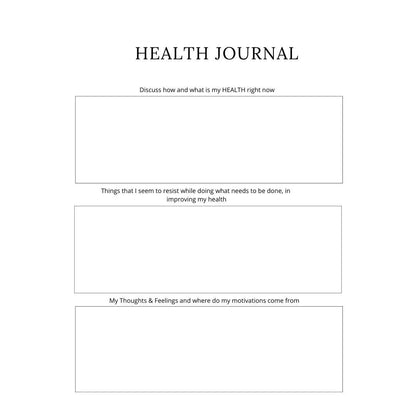 60-Page Nutrition Planner Canva Template | Printable Health Journal | Meal and Food Tracker | Wellness and Diet Planner | Digital Download - Social Canvas