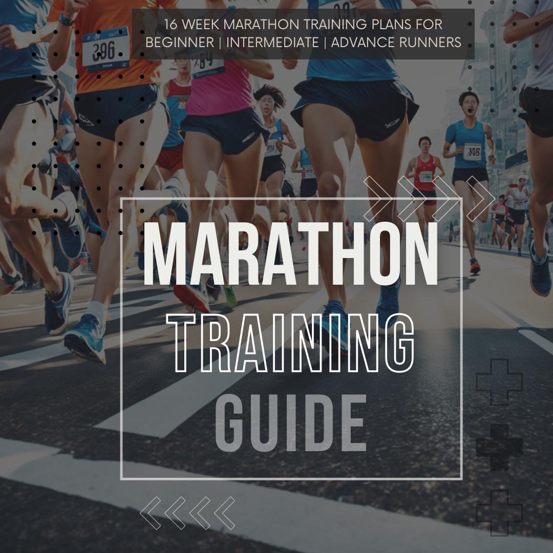 Comprehensive Marathon Training Guide - 16-Week Plans for All Levels | Beginners | Intermediate | Advanced | Female - Social Canvas