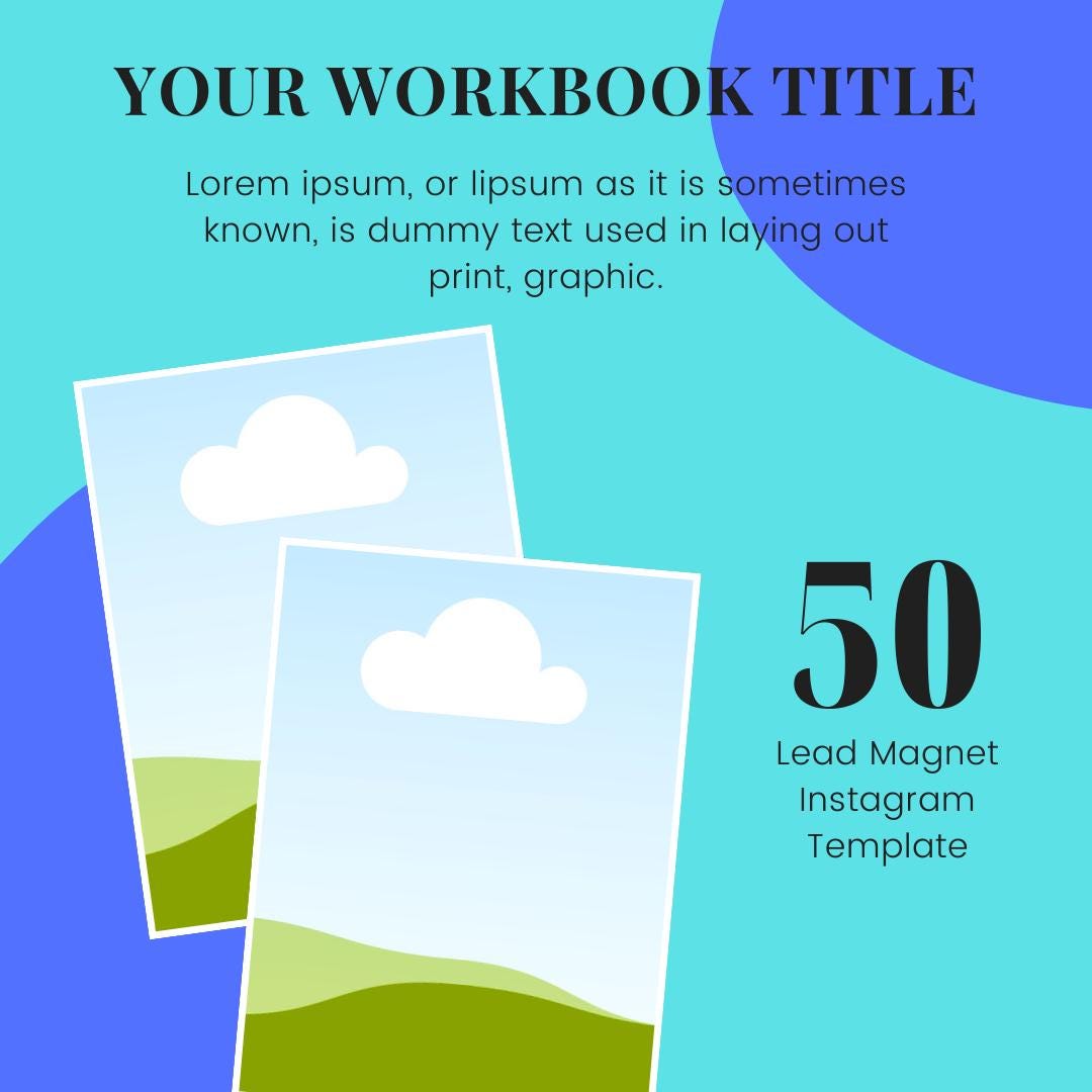 Lead Magnet Instagram Templates Canva | Social Media Marketing Kit | Online Course & Freebie Promotion | Digital Download - Social Canvas