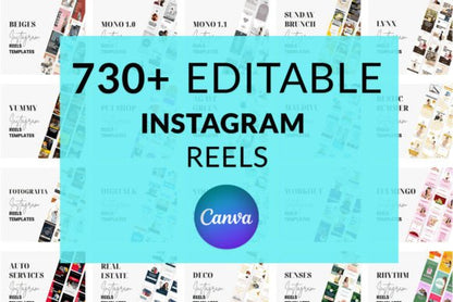 Instagram Reels & Story Templates – 730 Engaging Designs for Social  Media (MRR) - Social Canvas