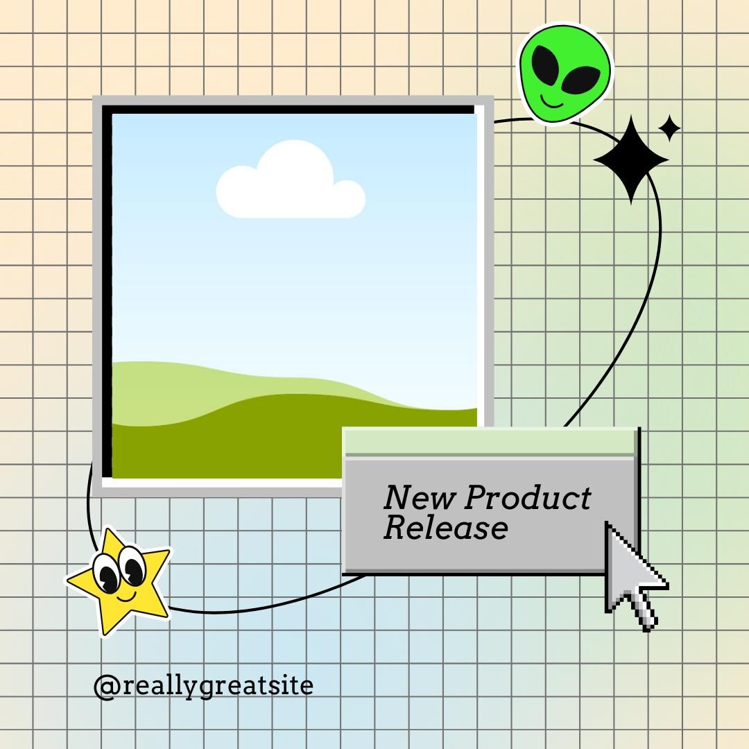 9 Retro Pixel | Y2K Aesthetic | Vintage Internet | 90s Computer Graphics | Social Media Planner, Analytics Guide | 800 Faceless Videos - Social Canvas