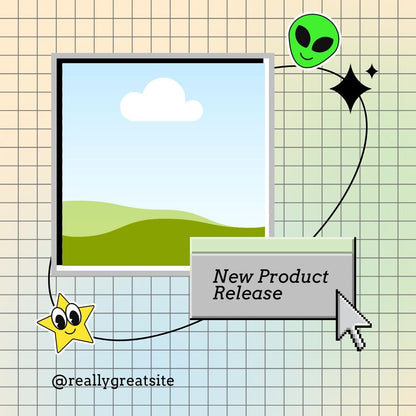 9 Retro Pixel | Y2K Aesthetic | Vintage Internet | 90s Computer Graphics | Social Media Planner, Analytics Guide | 800 Faceless Videos - Social Canvas