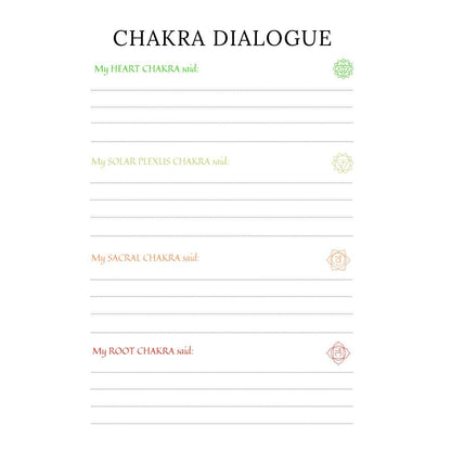 Chakra Planner Canva Template | Printable Chakra Journal | Energy Healing Tracker | Mindfulness & Meditation Planner | Digital Download - Social Canvas