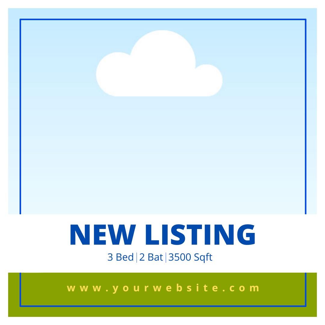 60 Real Estate | Just Listed, For Sale and Open House Graphics | Social Media Planner, Analytics Guide | 800 Faceless Videos - Social Canvas
