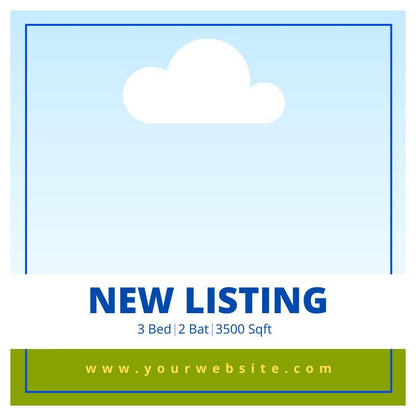 60 Real Estate | Just Listed, For Sale and Open House Graphics | Social Media Planner, Analytics Guide | 800 Faceless Videos - Social Canvas