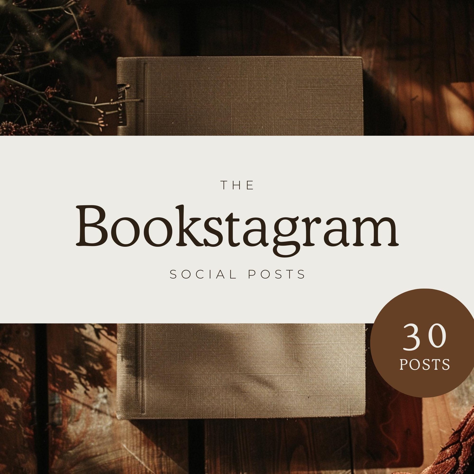 Bookstagram Canva Templates | Posts for Book Lovers Reviewers | Social Media Planner, Analytics Guide and 800 Faceless Videos - Social Canvas