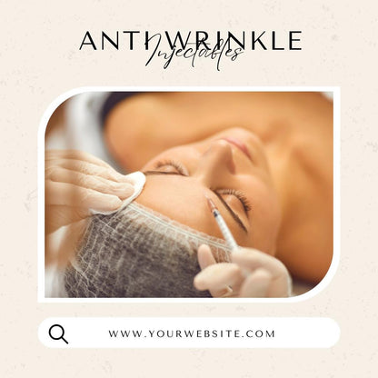 Botox & Filler Social Media Canva Templates | Med Spa and Aesthetic Injector Marketing Kit | Social Media Planner, Analytics Guide - Social Canvas