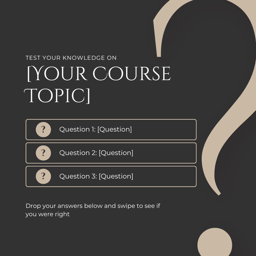 29 Course Creator Social Media Templates | Editable Canva Templates | Online Course Marketing, Coaching and Education Content - Social Canvas