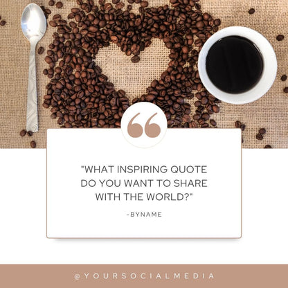 Coffee Shop Social Media Canva Templates | Café and Barista Marketing Kit | Social Media Planner, Analytics Guide - Social Canvas