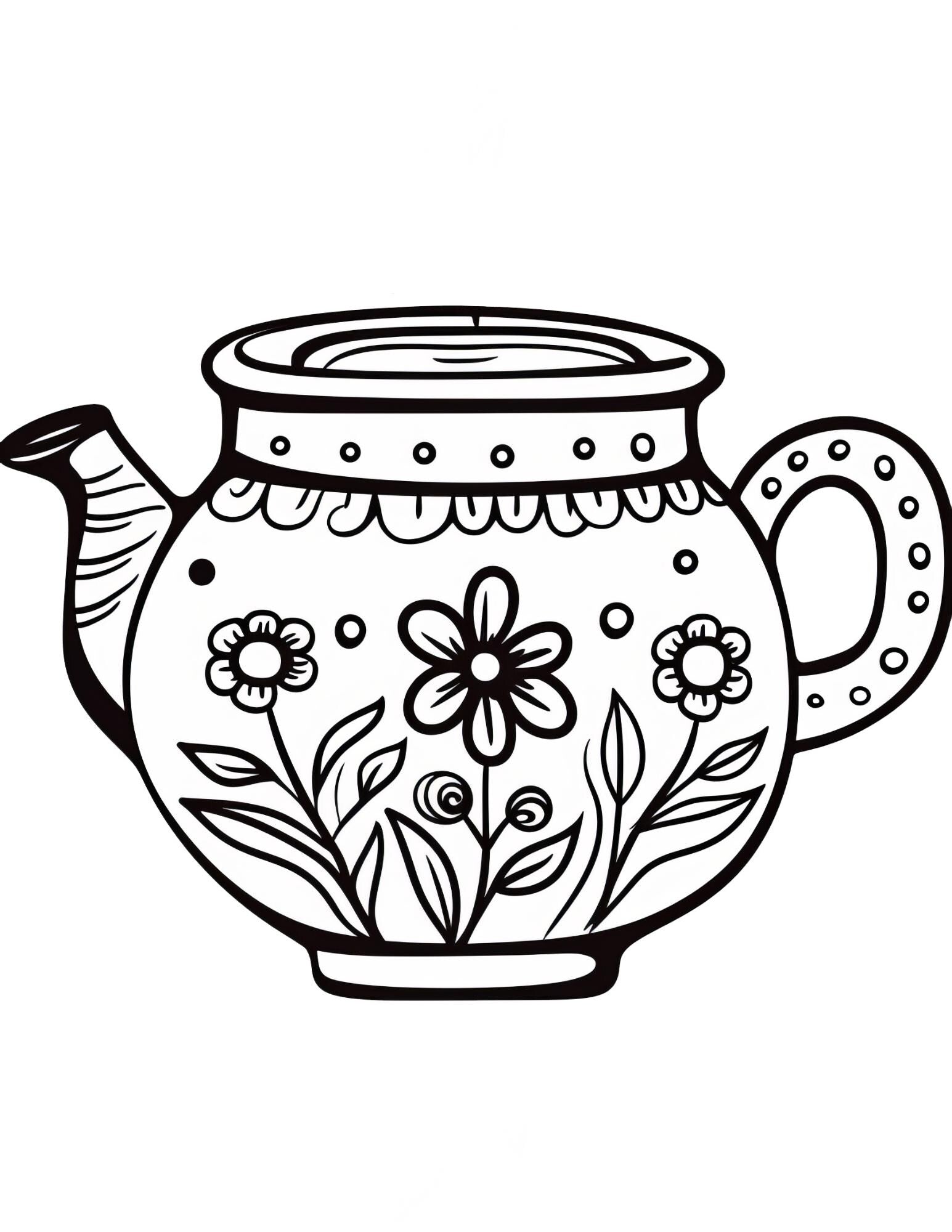 Folk Art Coloring Book | 25-Page Canva Template with Traditional Folk-Inspired Designs | Creative Coloring Pages for All Ages - Social Canvas