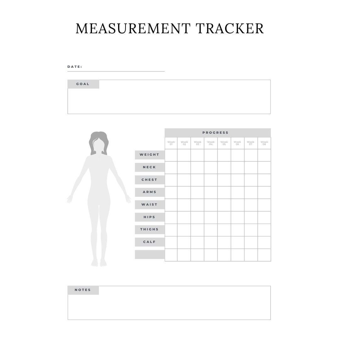 Fitness Planner Canva Template | Printable Workout Tracker | Gym and Exercise Log | Goal Setting and Progress Journal | Digital Download - Social Canvas