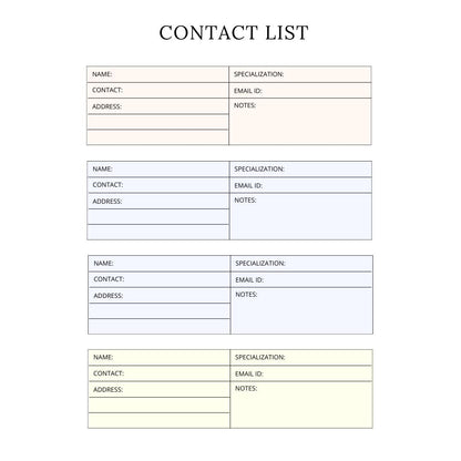 Blood Sugar Planner Canva Template | Printable Diabetes Log | Glucose Tracker and Health Journal | Medication and Meal Log - Social Canvas