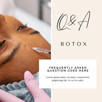 Botox & Filler Social Media Canva Templates | Med Spa and Aesthetic Injector Marketing Kit | Social Media Planner, Analytics Guide - Social Canvas