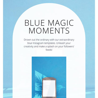 100 Blue Pinterest Templates Canva | Aesthetic Pin Designs | Social Media Marketing | Editable Pinterest Graphics | Digital Download - Social Canvas