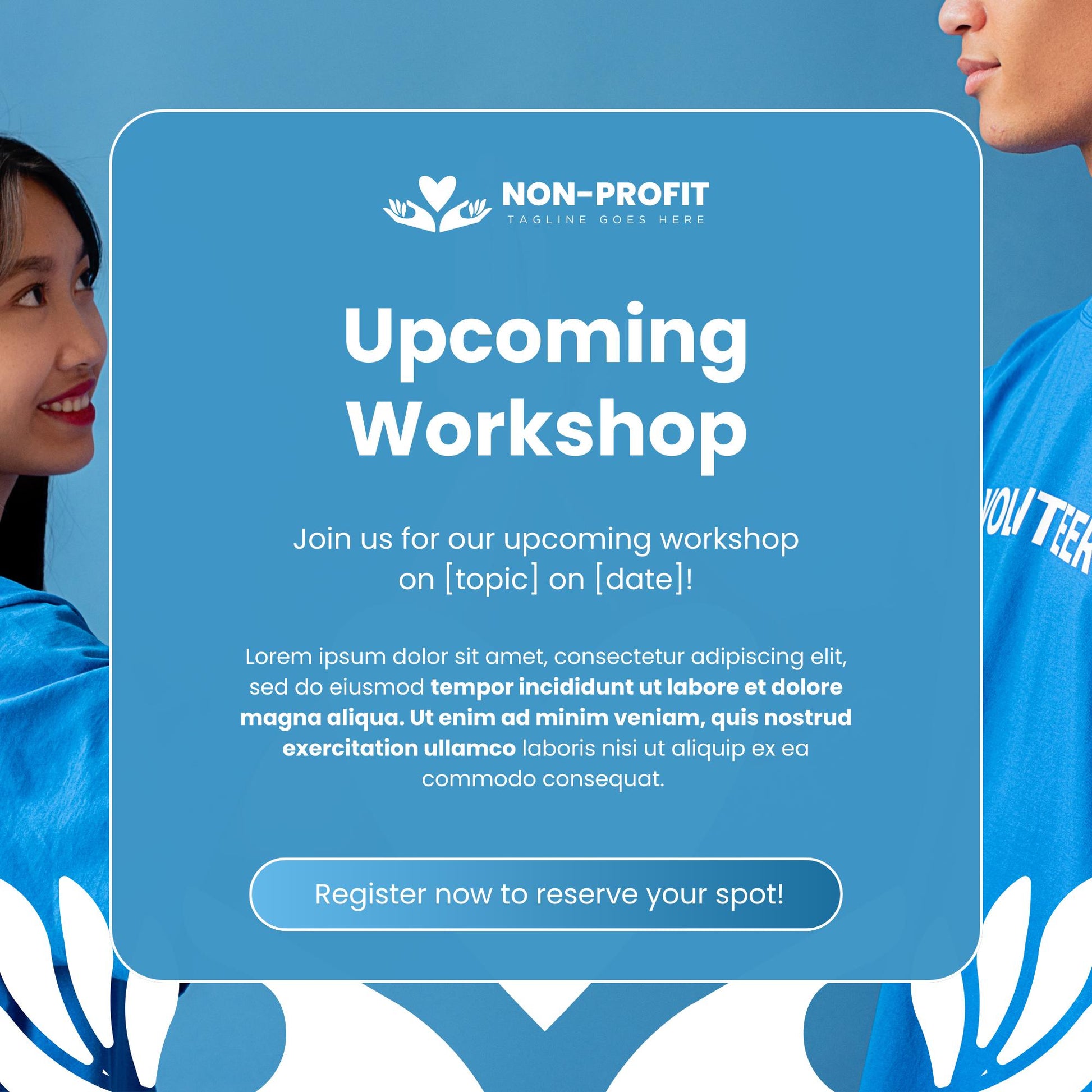 30 Non-Profit Social Media Templates | Editable Canva Fundraising and Volunteer Posts | Charity and Donation Instagram Templates - Social Canvas