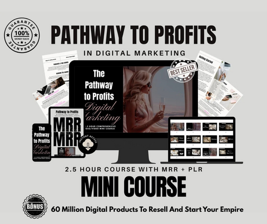 Launch Your Digital Product Empire / Marketing Course + Digital Products Bundle: The Proven Framework Used by Top Online Entrepreneurs