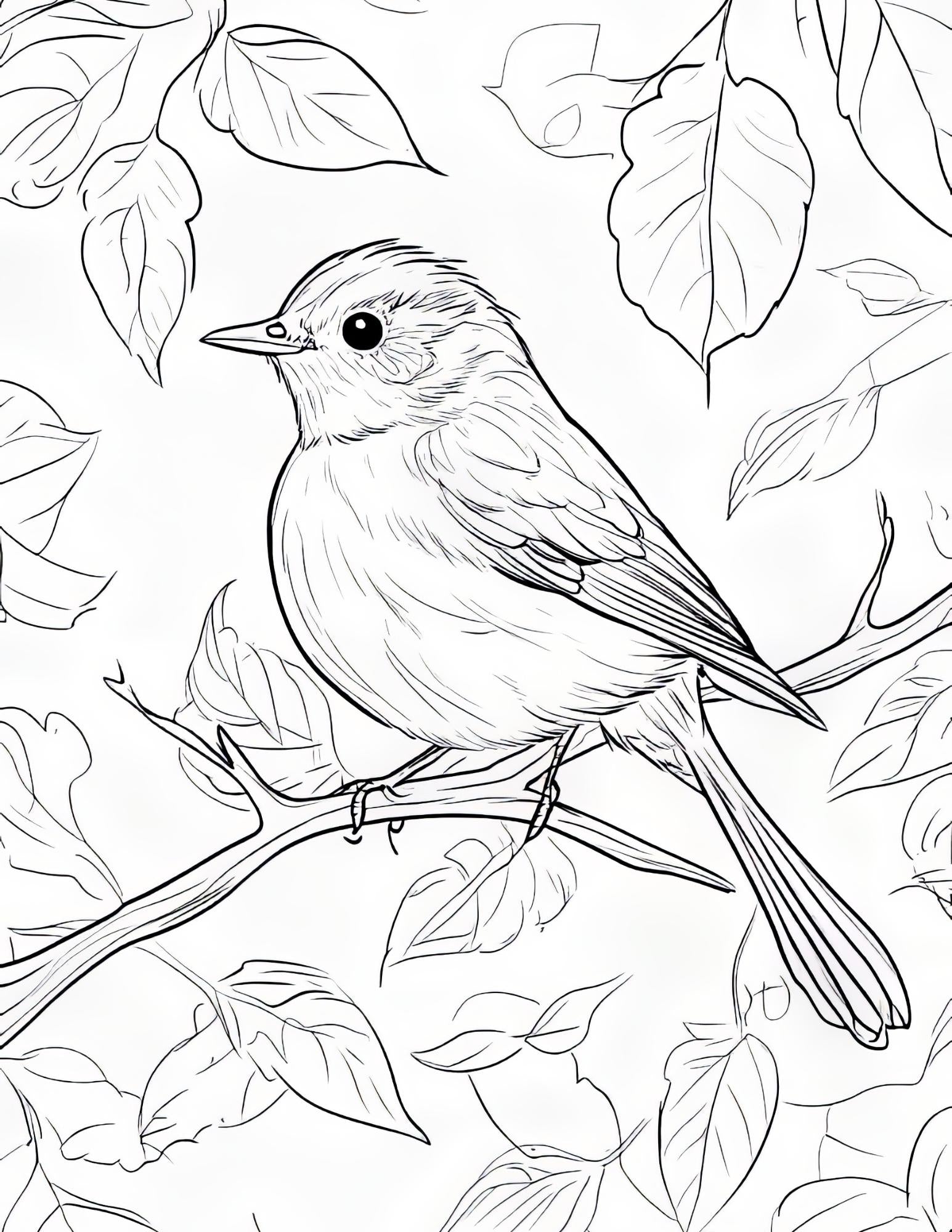 Autumn Animals Coloring Book | 25-Page Canva Template with Woodland Wildlife Designs | Fall-Themed Coloring Pages for All Ages - Social Canvas