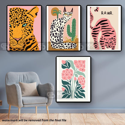 Babe, You Got This! Pink Guest Check Pop Art Printable - Motivational Wall Art for Modern Spaces | 600 Pop Art Prints Bundle - Social Canvas