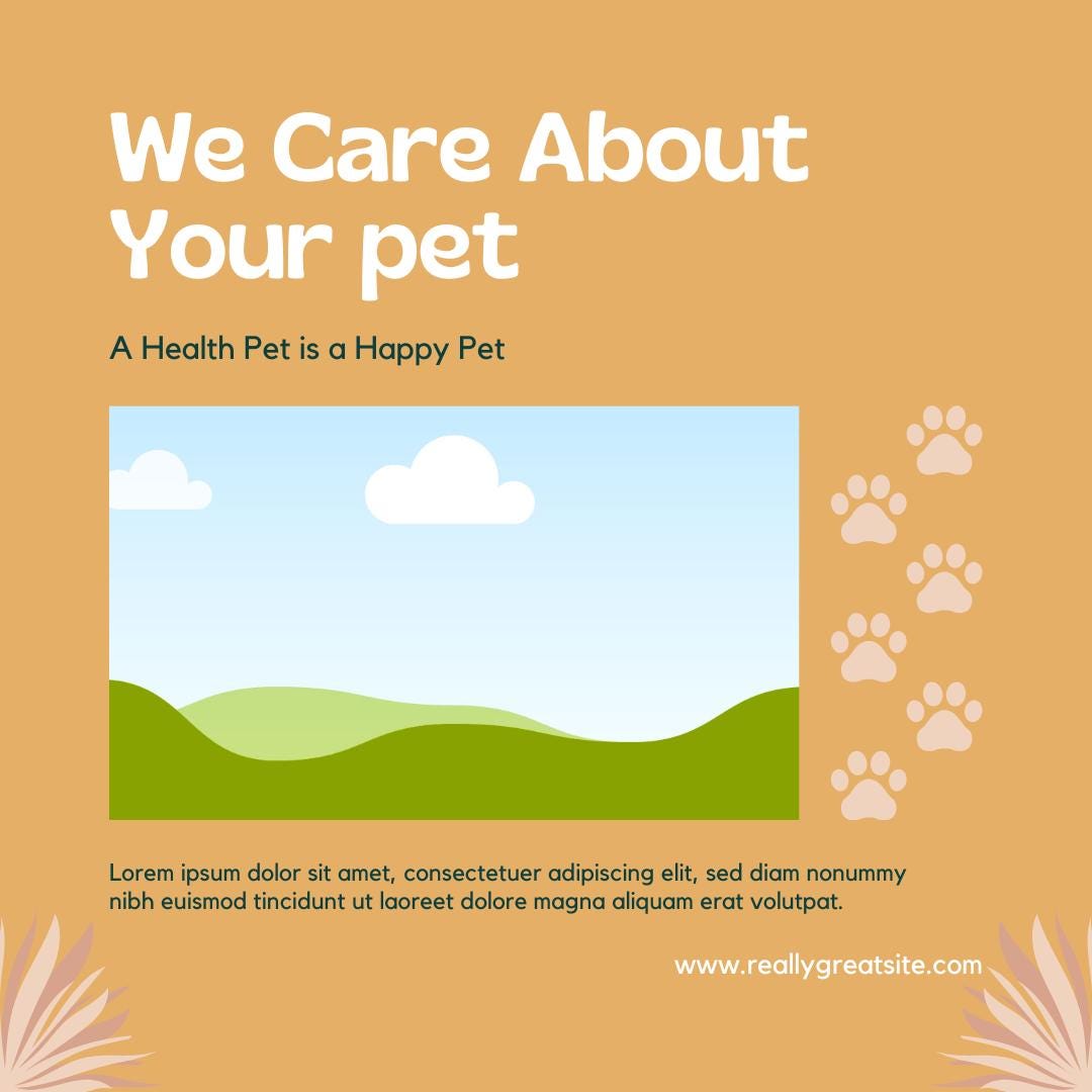 Pet Shop Canva Templates | Pet Stores and Animal Services | Pet Care and Promotion Posts | Social Media Planner, Analytics Guide - Social Canvas
