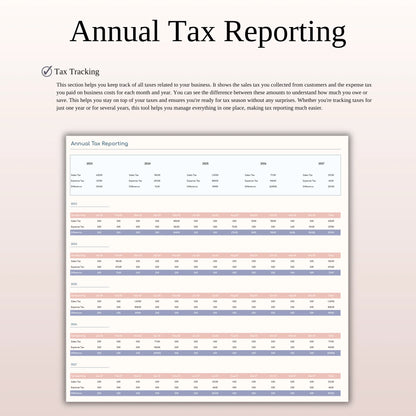 Small Business Bookkeeping Spreadsheet – Excel Template for Income & Expense Tracking (MRR) - Social Canvas