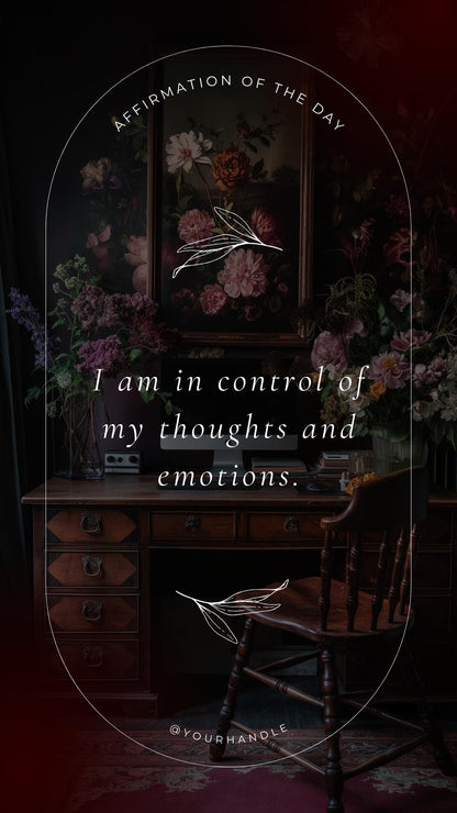 200 Mental Health Affirmation Stories Canva Templates | Aesthetic Mindfulness & Self-Care Instagram Kit - Social Canvas