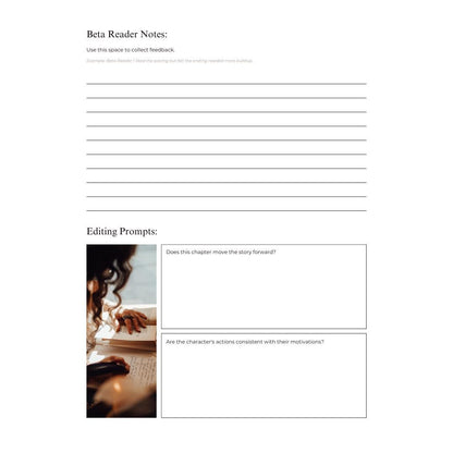 Digital Novel Writing Planner | Story Outline & Book Writing Organizer | Self-Publishing Workbook for Authors and Writers | Canva Template - Social Canvas