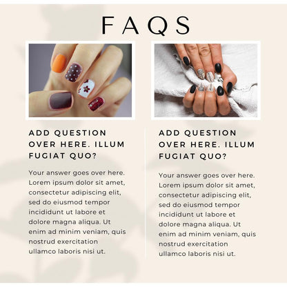 Nail Tech Social Media Canva Templates | Beauty Salon and Nail Artist | Social Media Planner, Analytics Guide | 800 Faceless Videos - Social Canvas